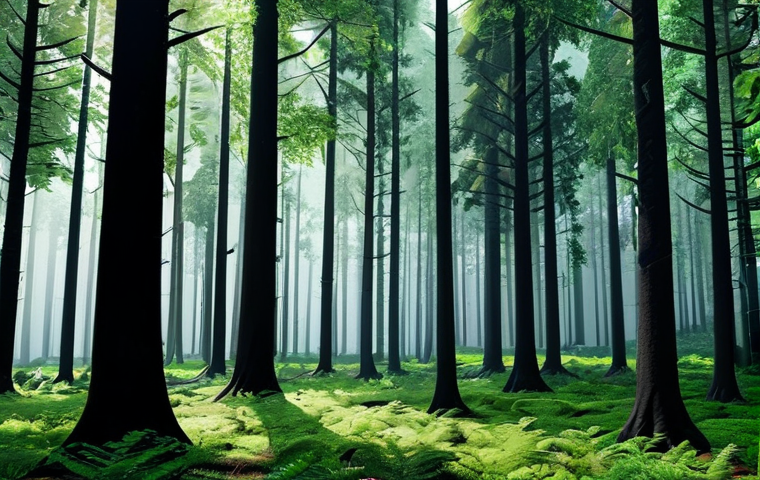 Prompt 1: Serene Forest Immersion**