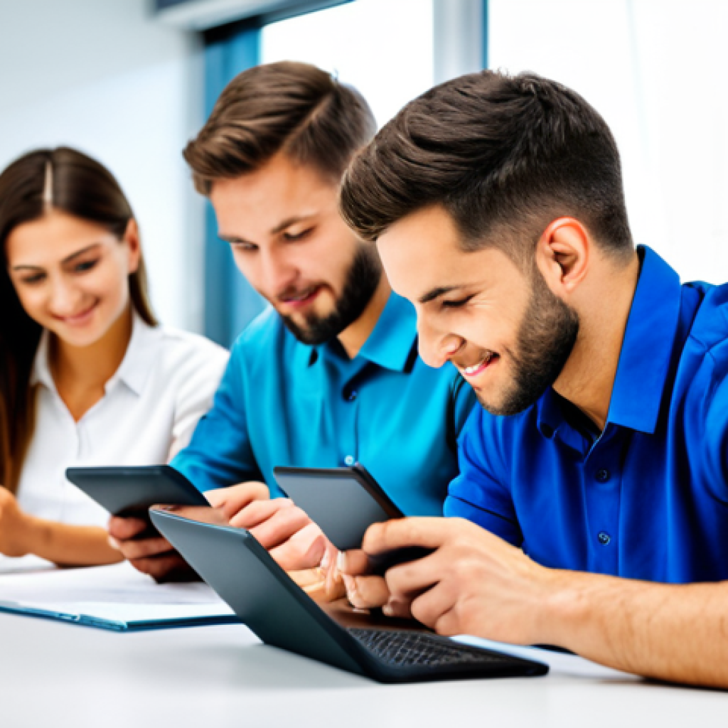 그린 운동 처방을 활용한 기업의 사례 - Employee Health Survey**

"A bright and modern office scene. Employees are filling out health survey...