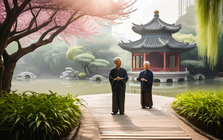 그린 운동 처방의 문화적 차이 - Here are three detailed image prompts generated based on the provided text, focusing on the differen...